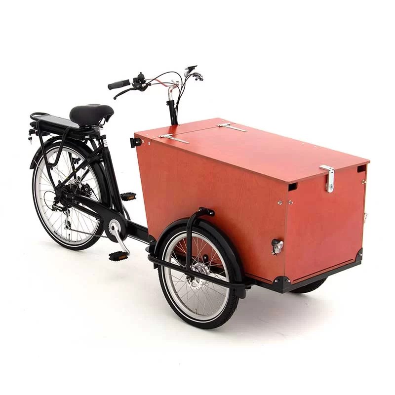 eTransporter, la cargo bike elettrica a tre ruote di Babboe.