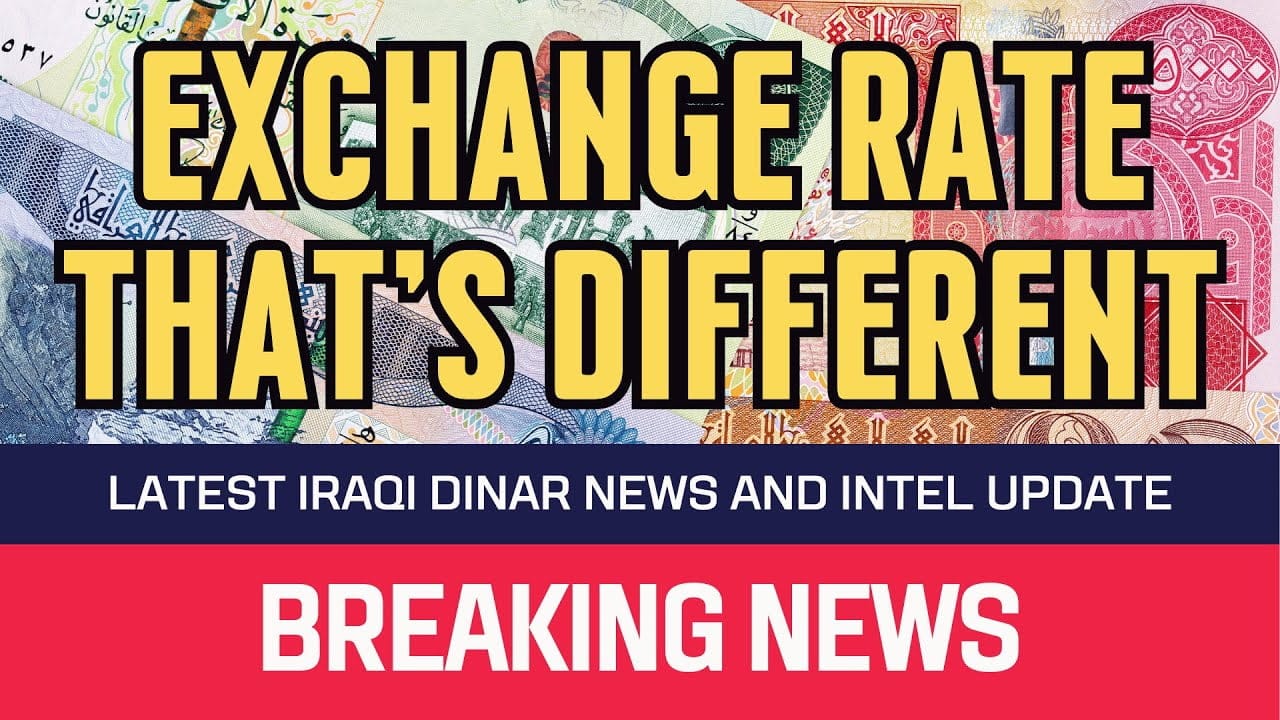 Iraqi Dinar Exchange Rate That's Different News Guru Intel...