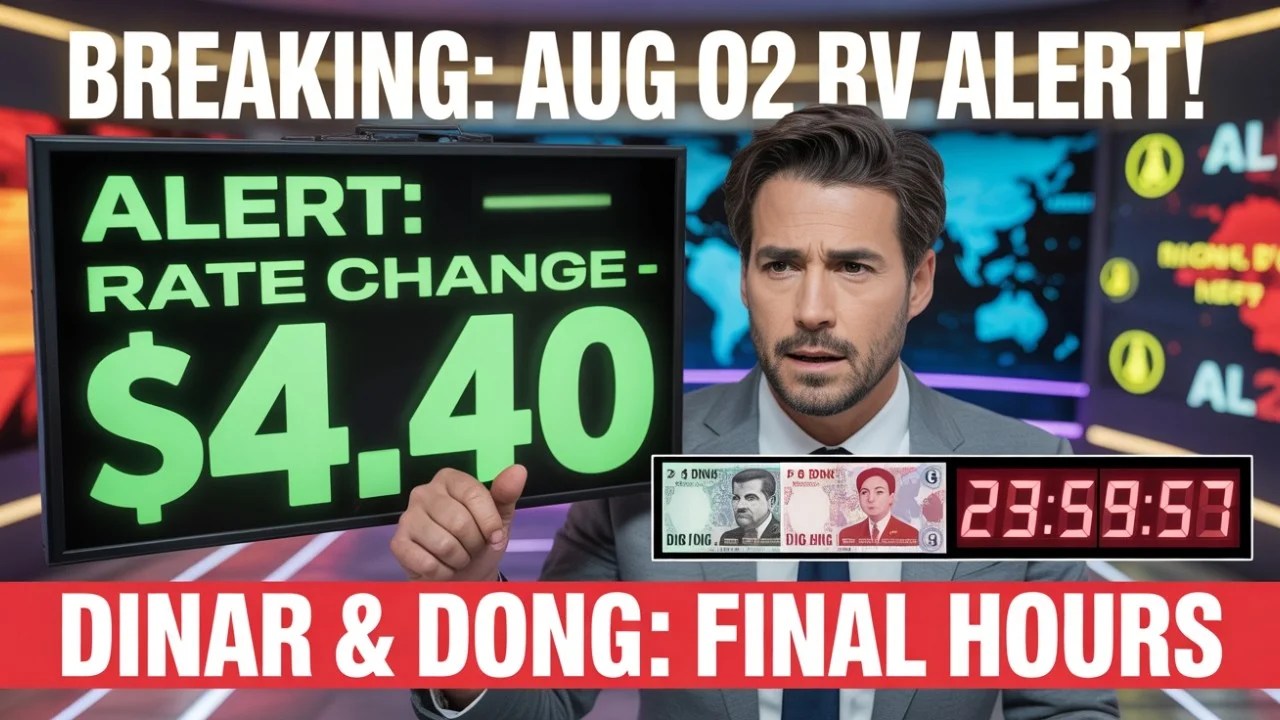 Dinar & Dong Rate Alert Aug 02 Could Change Everything Iraq...