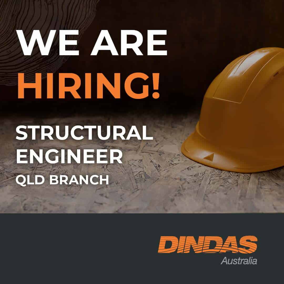 We are hiring Structural Engineer QLD Dindas Australia