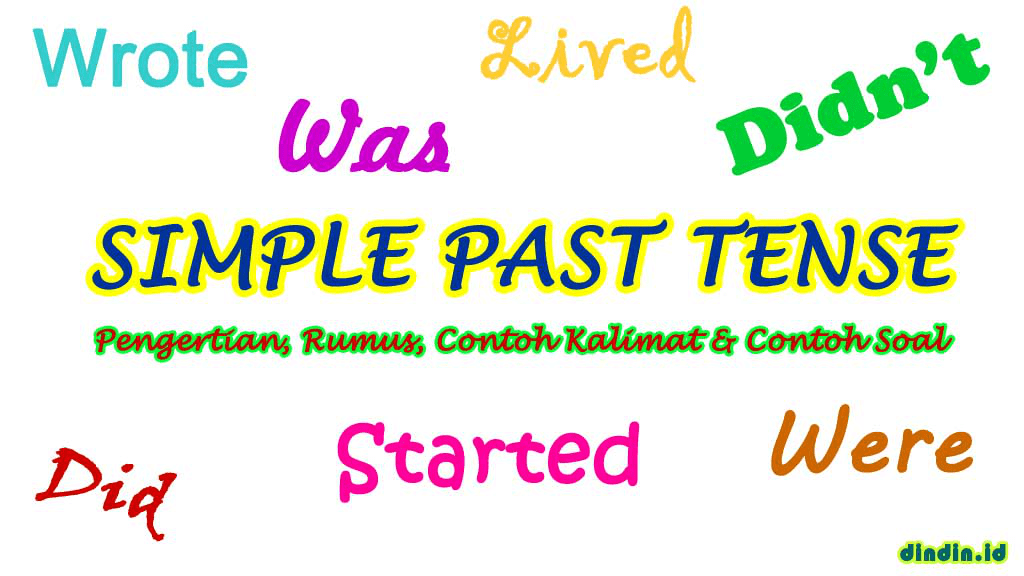 Simple Past Tense Pengertian, Fungsi, Rumus, Contoh Kalimat Dan Soal