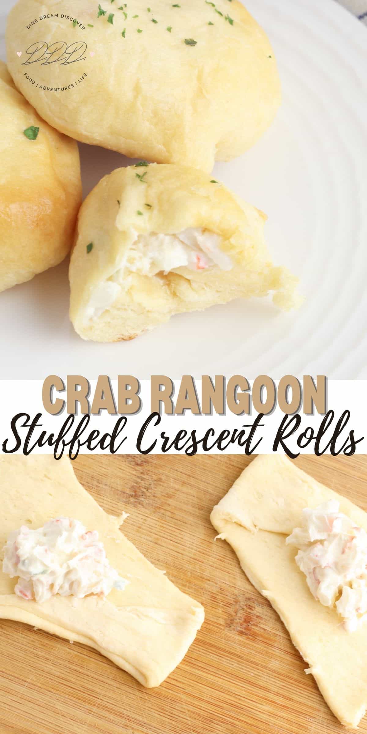 Crab Rangoon Crescent Rolls Dine Dream Discover