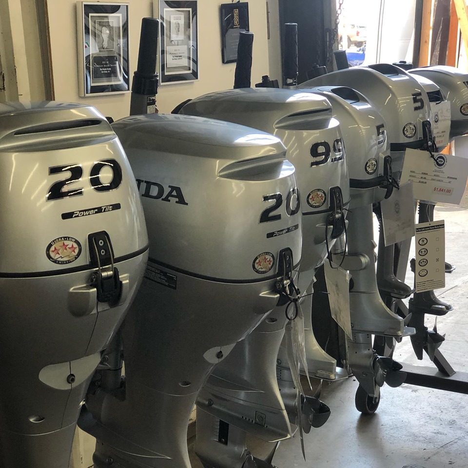 New line of Tohatsu, Honda, and Yamaha outboards Dinghy Doctor