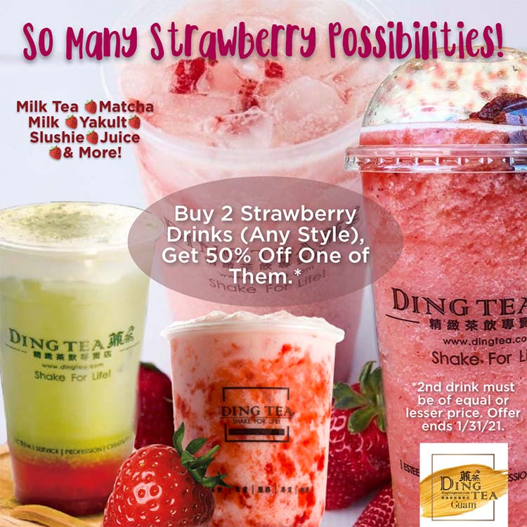 Ding Tea Guam Shake for Life!