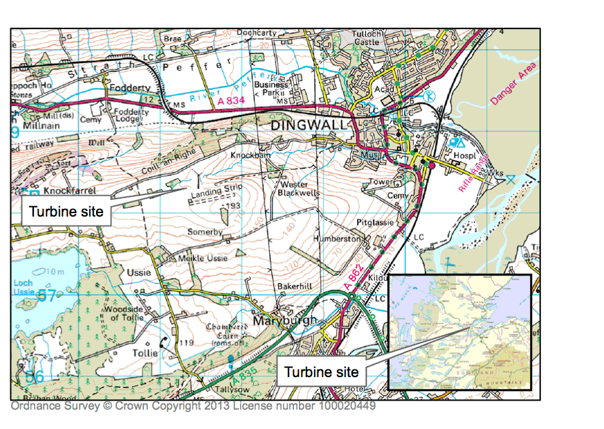 Ross Shire Scotland Map Dingwall Wind Coop Sharing wind power in Rossshire
