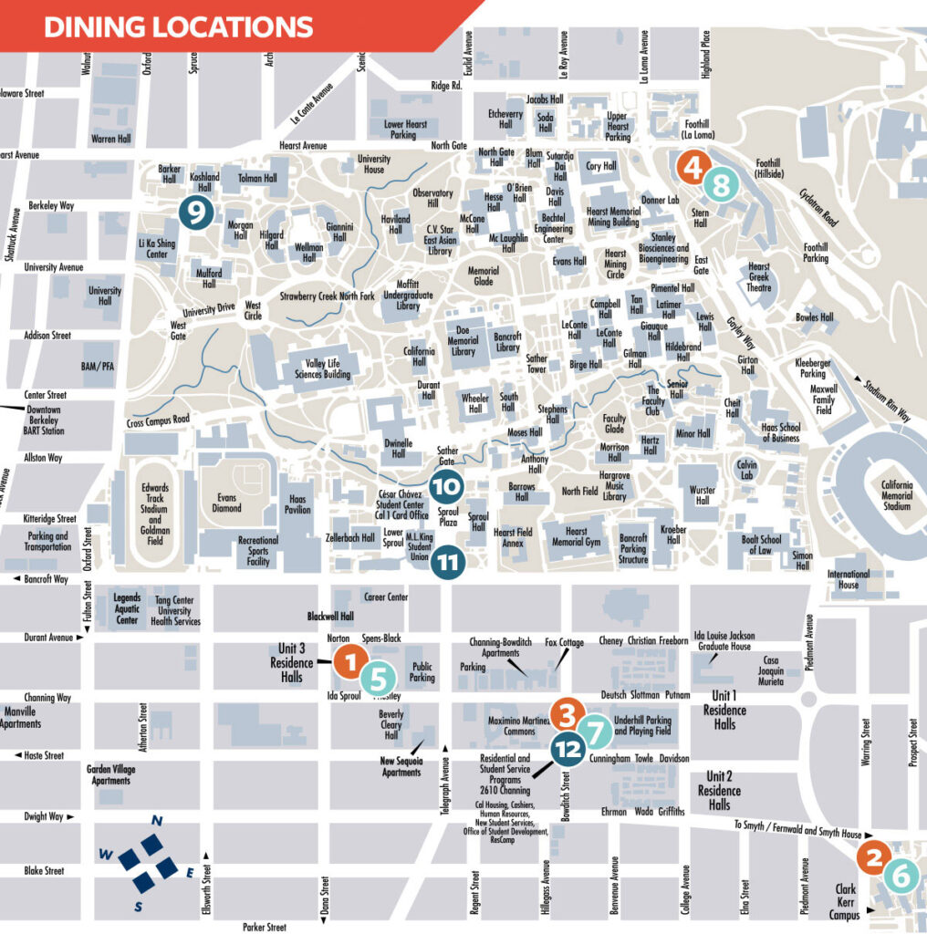 Campus Map Dining