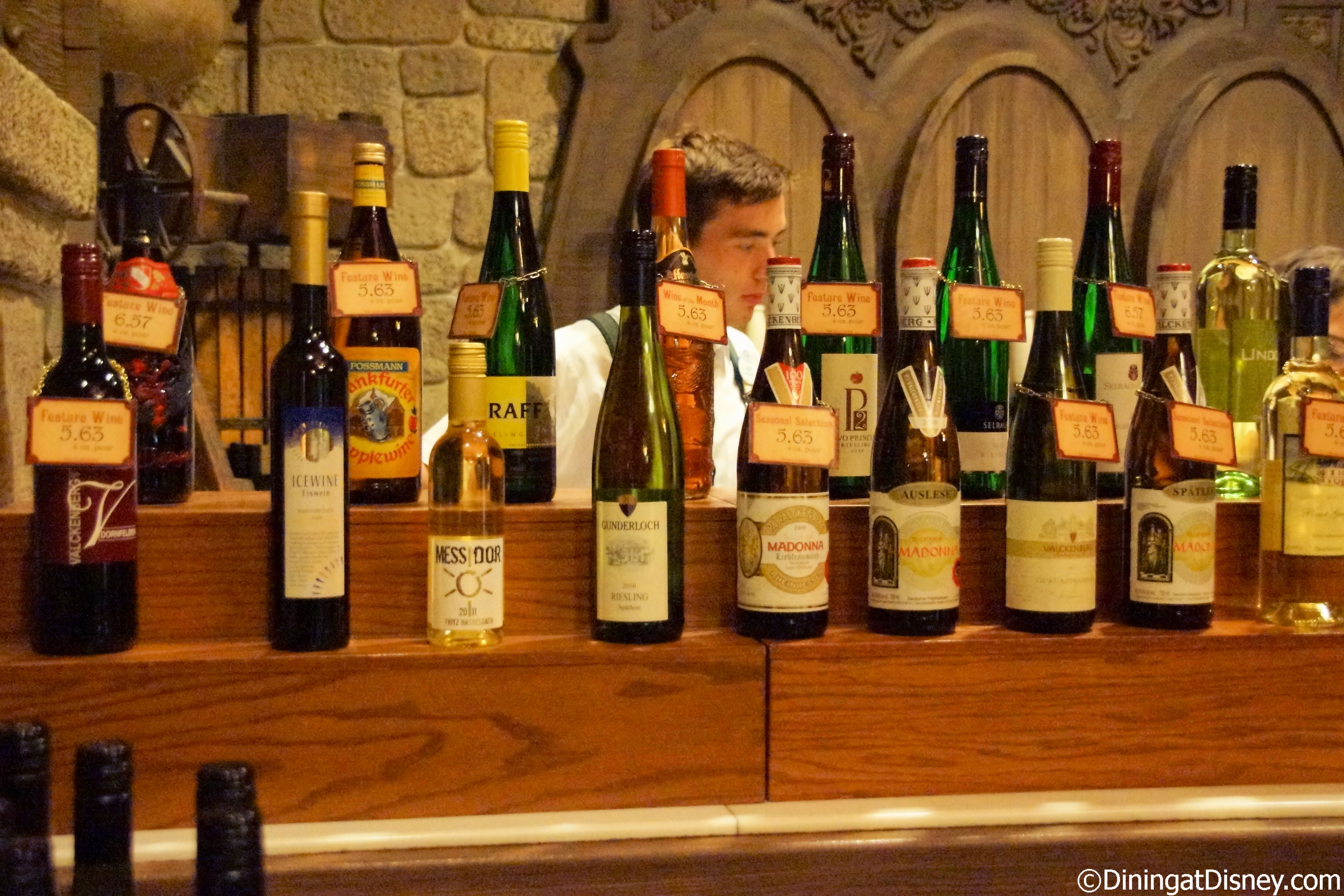 The Weinkeller in the Germany pavilion at Epcot