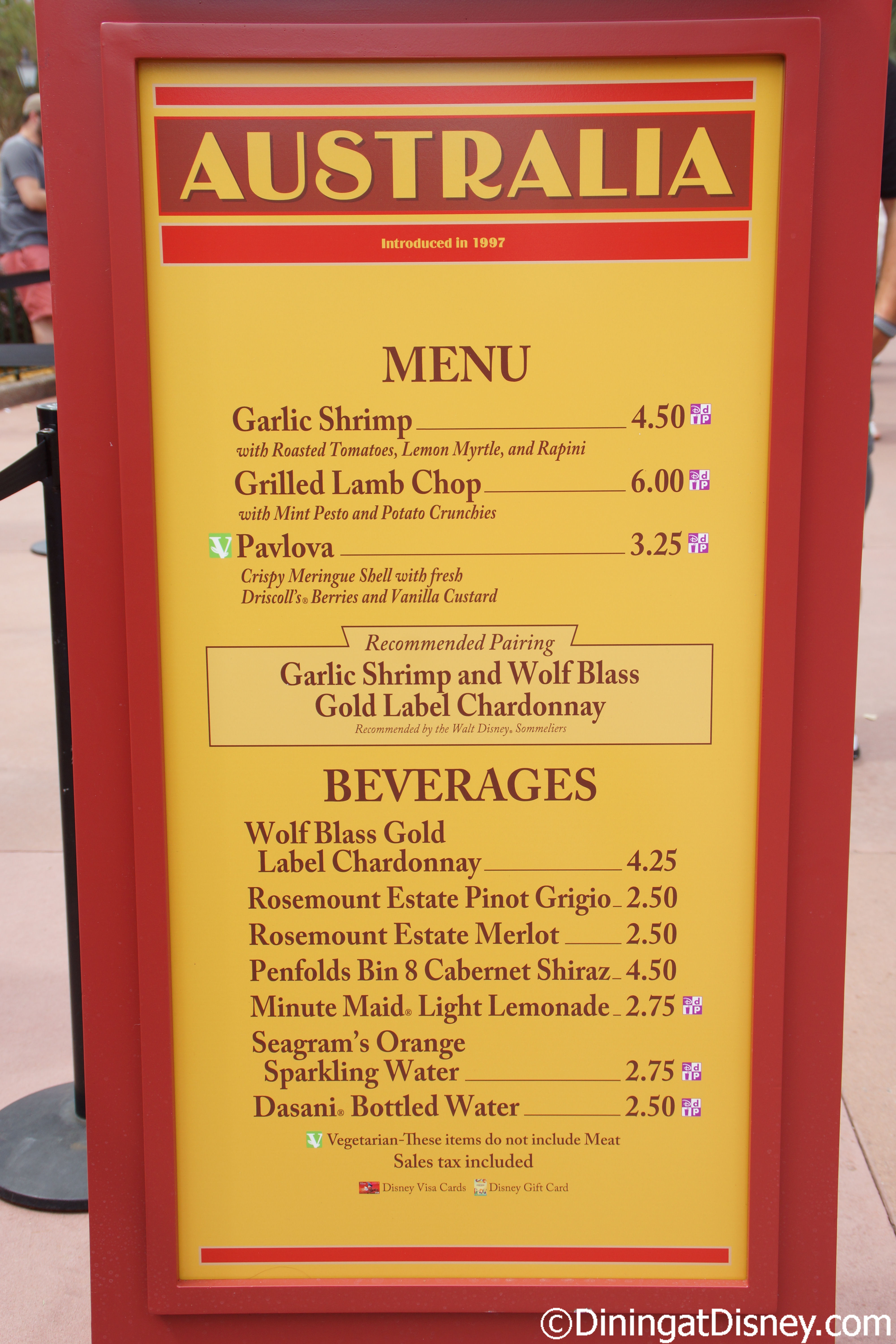 Australia booth at the 2013 Epcot Food and Wine Festival
