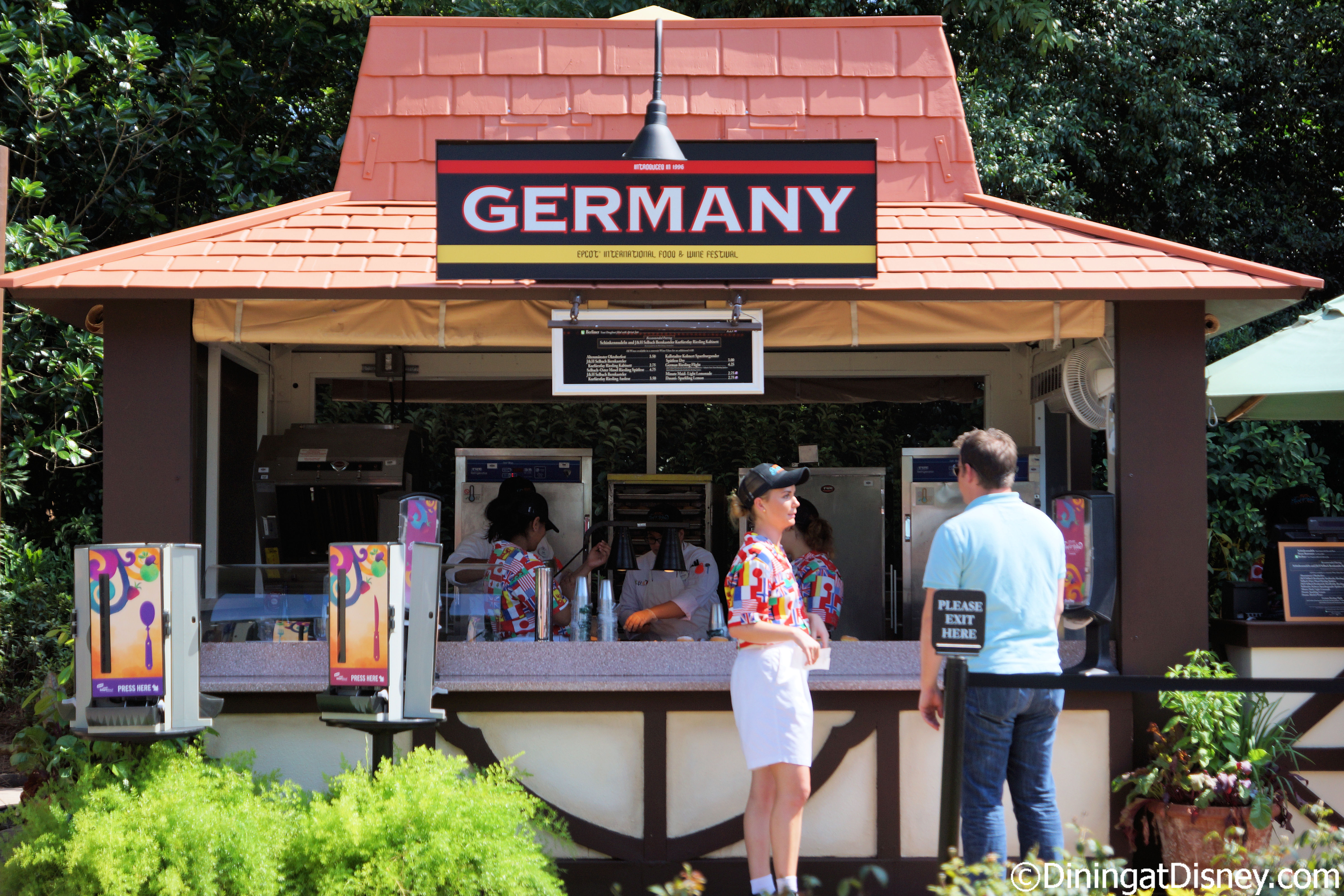 Germany and Brewer's Collection at the 2014 Epcot Food and Wine Festival
