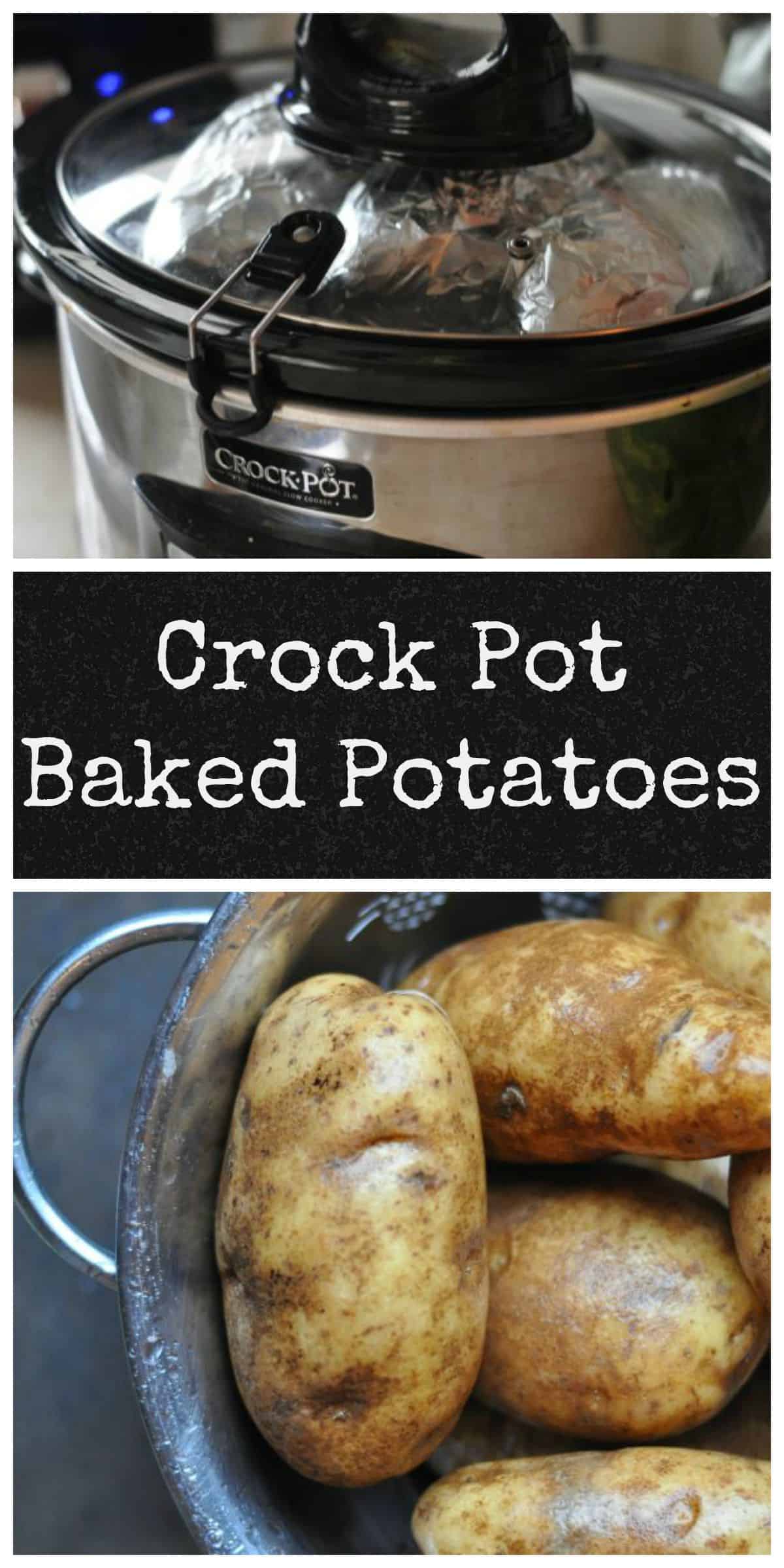 Crock Pot Baked Potatoes Dining with Alice