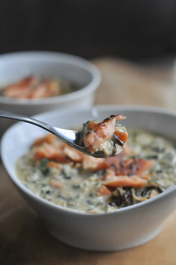 Salmon Wild Rice Soup Dining with Alice