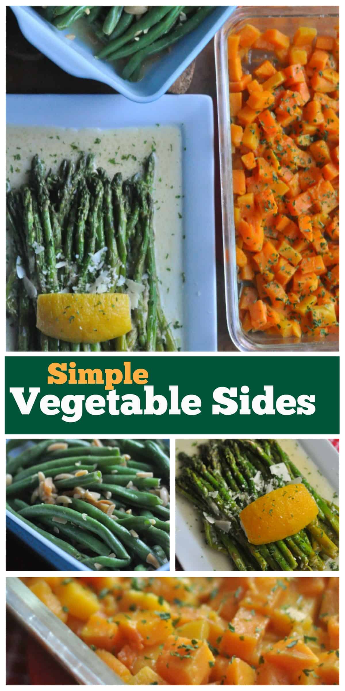 Easy Vegetable Sides Dining with Alice
