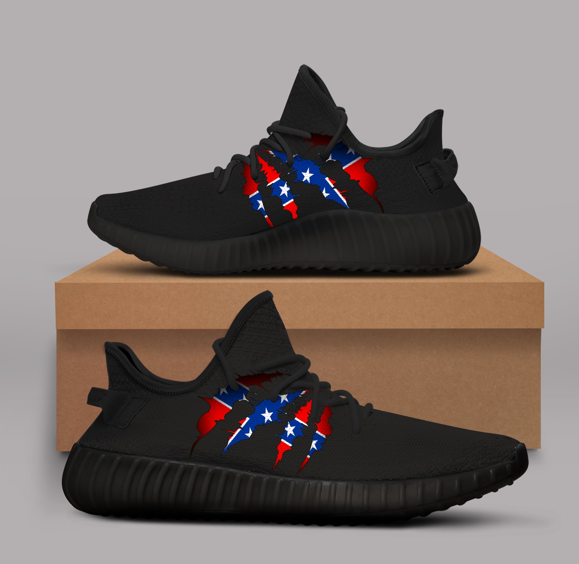 american flag yeezys