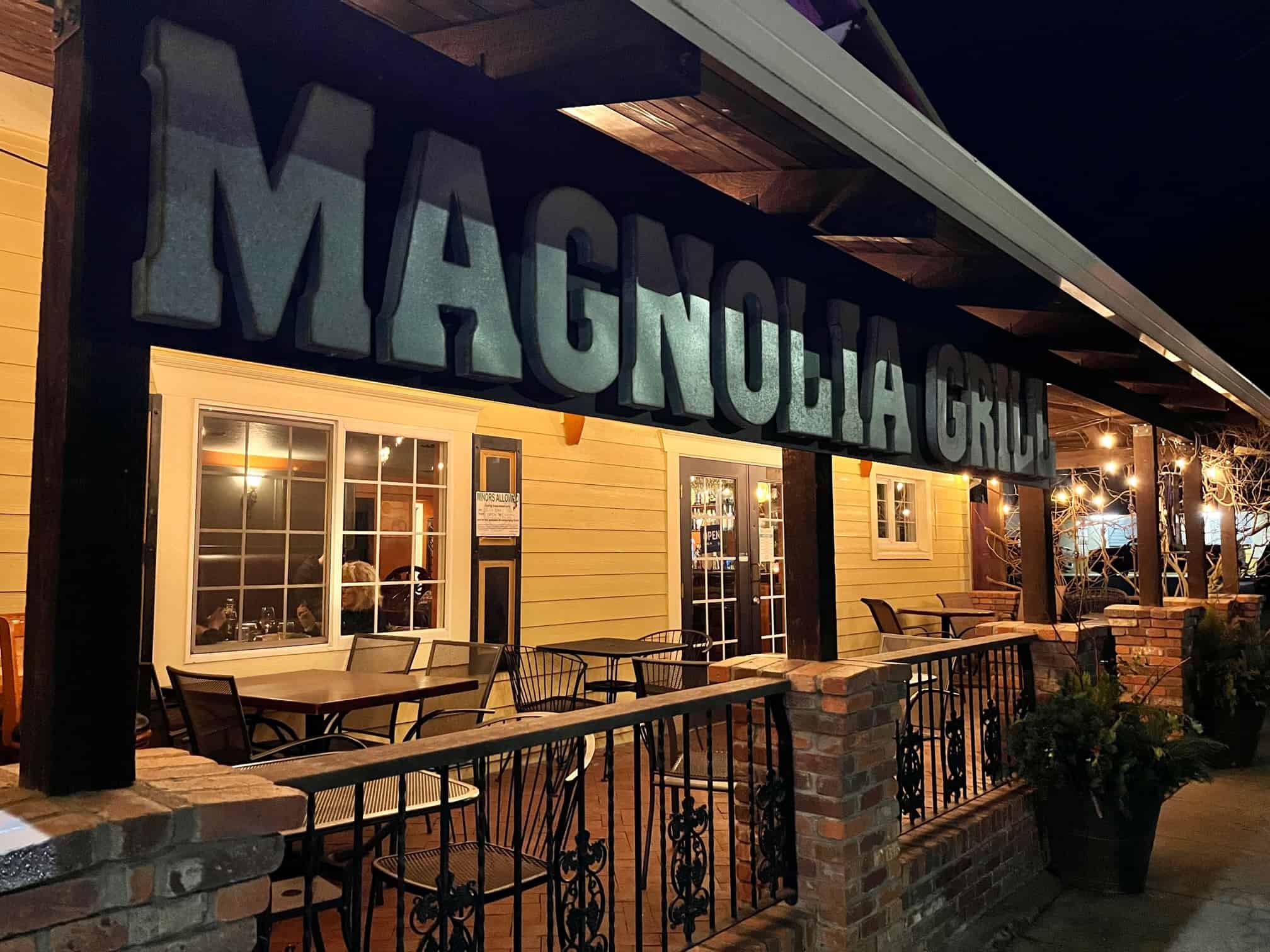 Magnolia Grill Gourmet Food, Intimate Setting Dinkum Tribe