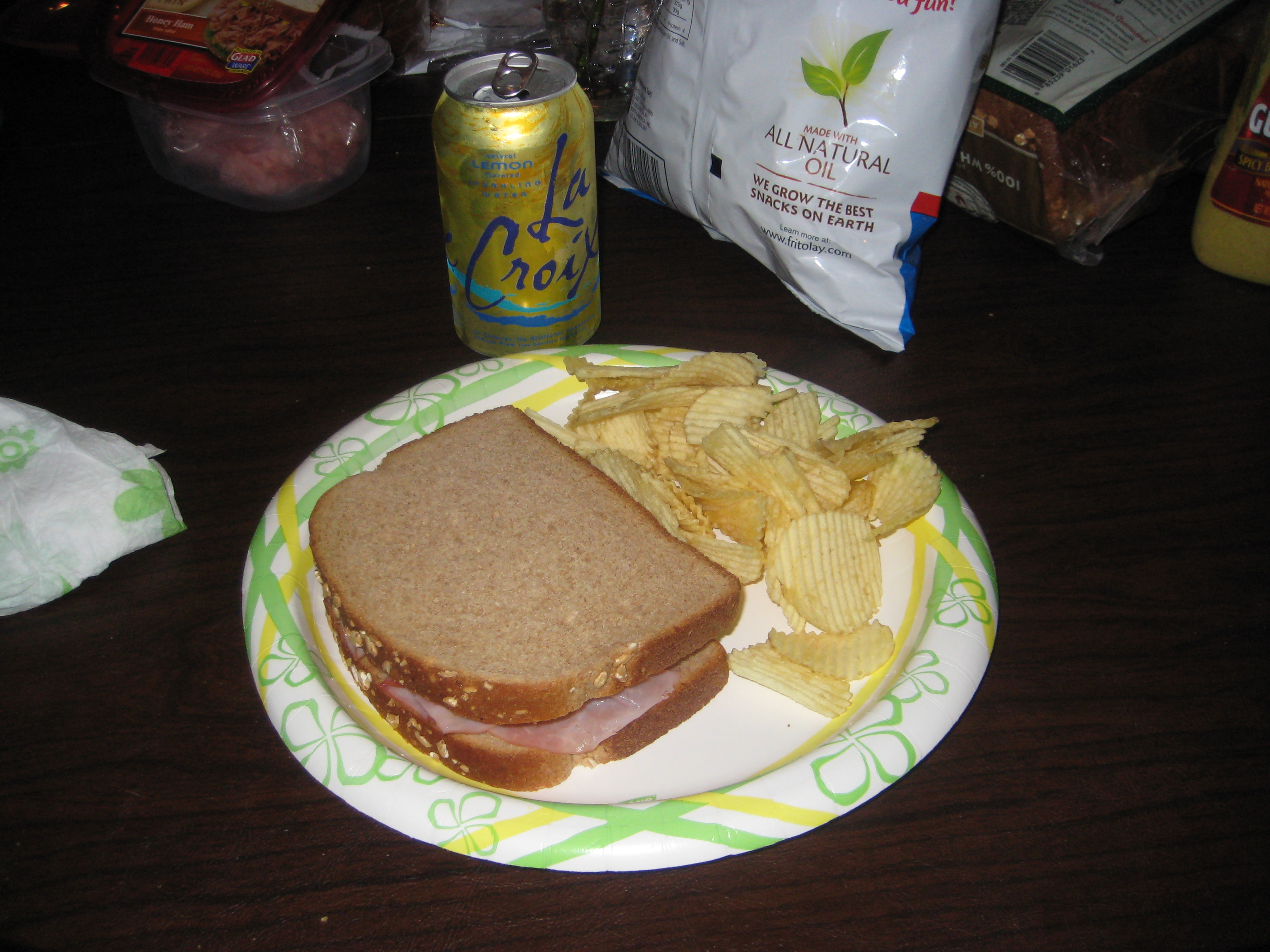 Gulden’s mustard Dinnerboy's log