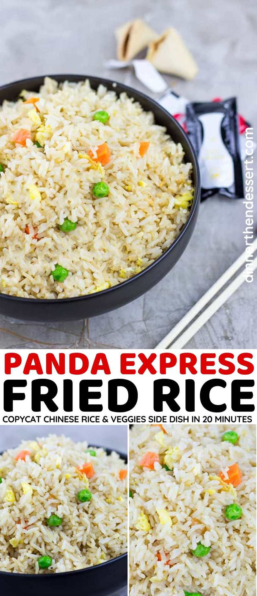 Panda Express Fried Rice Copycat Recipe [VIDEO] Dinner, then Dessert