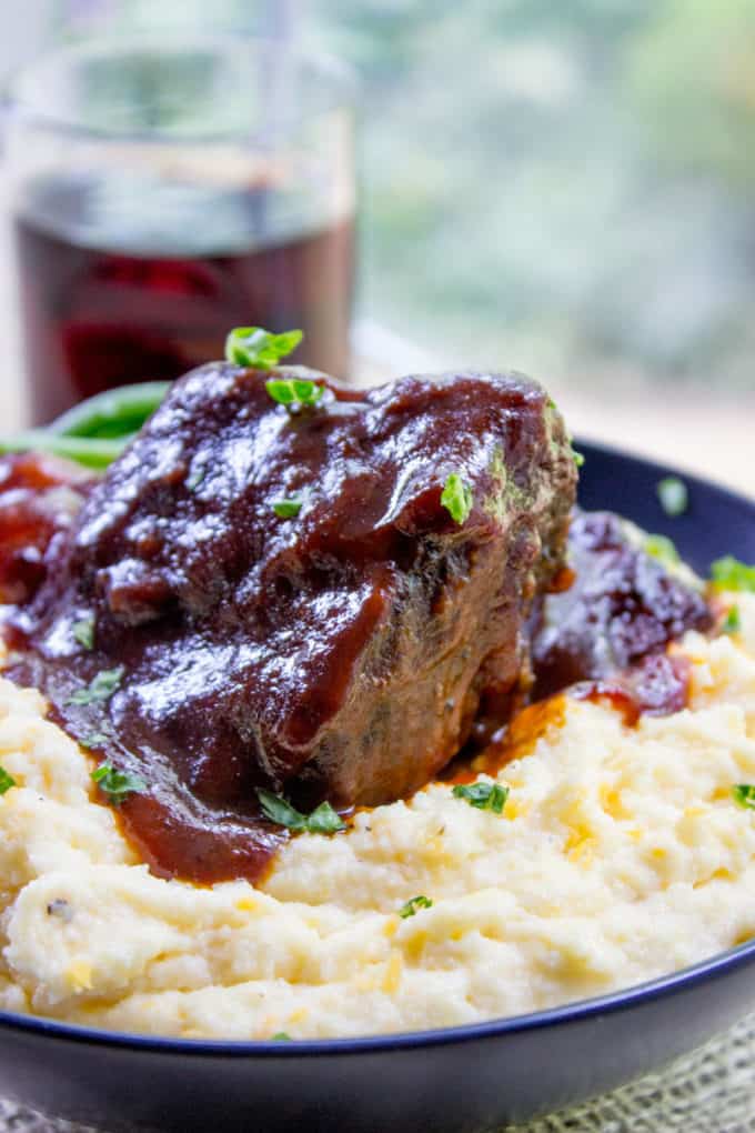 Braised Short Ribs {Easy Short Rib Recipe!} Dinner, then Dessert