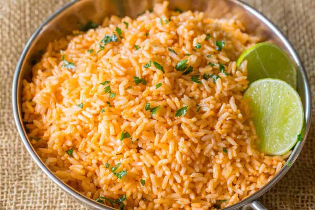 Spanish Rice (Mexican Rice) Dinner, then Dessert
