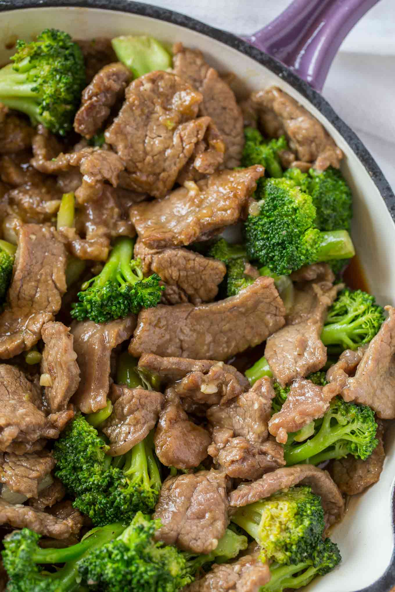 Beef and Broccoli Dinner, then Dessert
