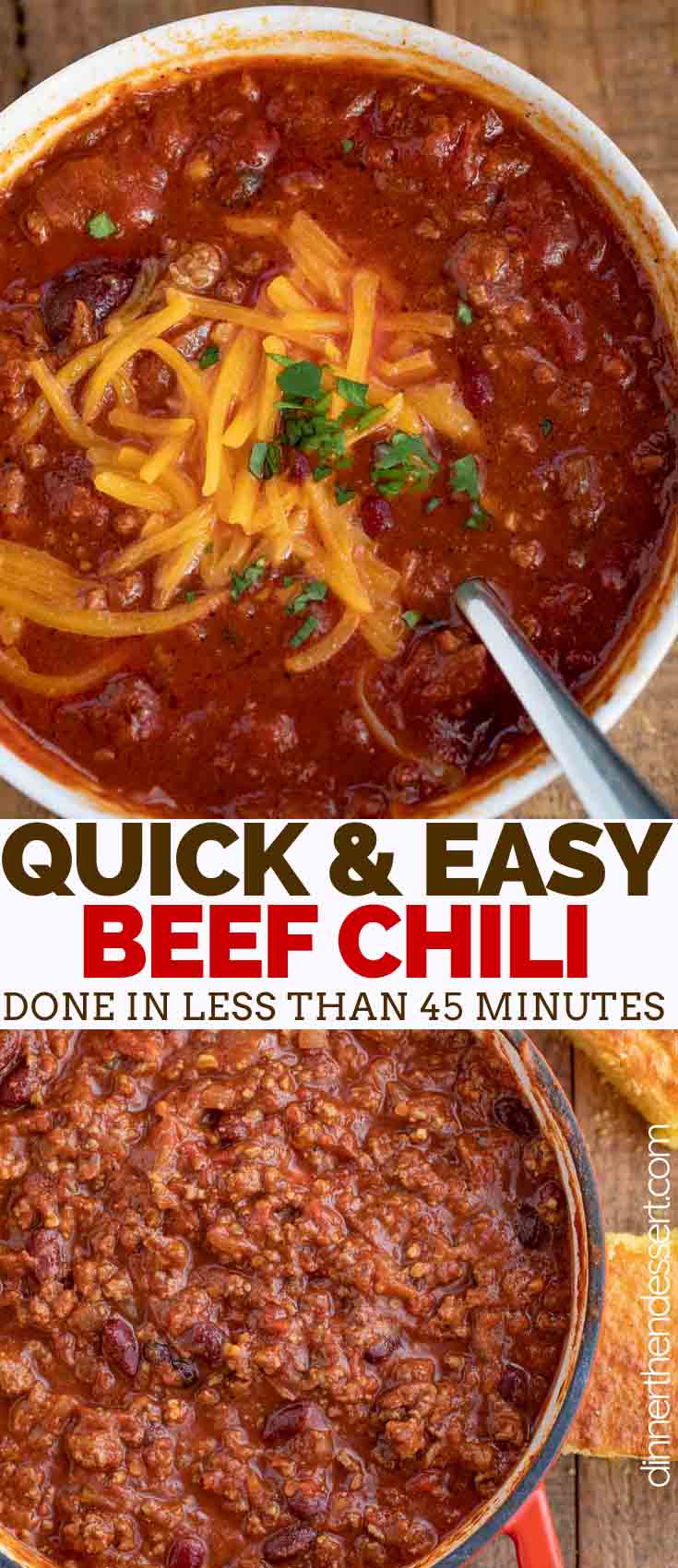 What Dessert Goes With Chili Chili Seasoning Mix Dinner, then