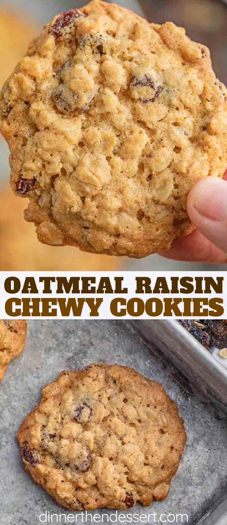 Oatmeal Raisin Cookies Recipe [VIDEO] Dinner, then Dessert