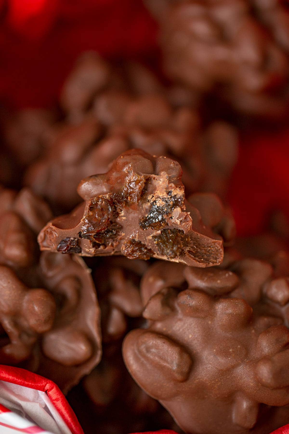 Chocolate Raisin Clusters Recipe Dinner, then Dessert