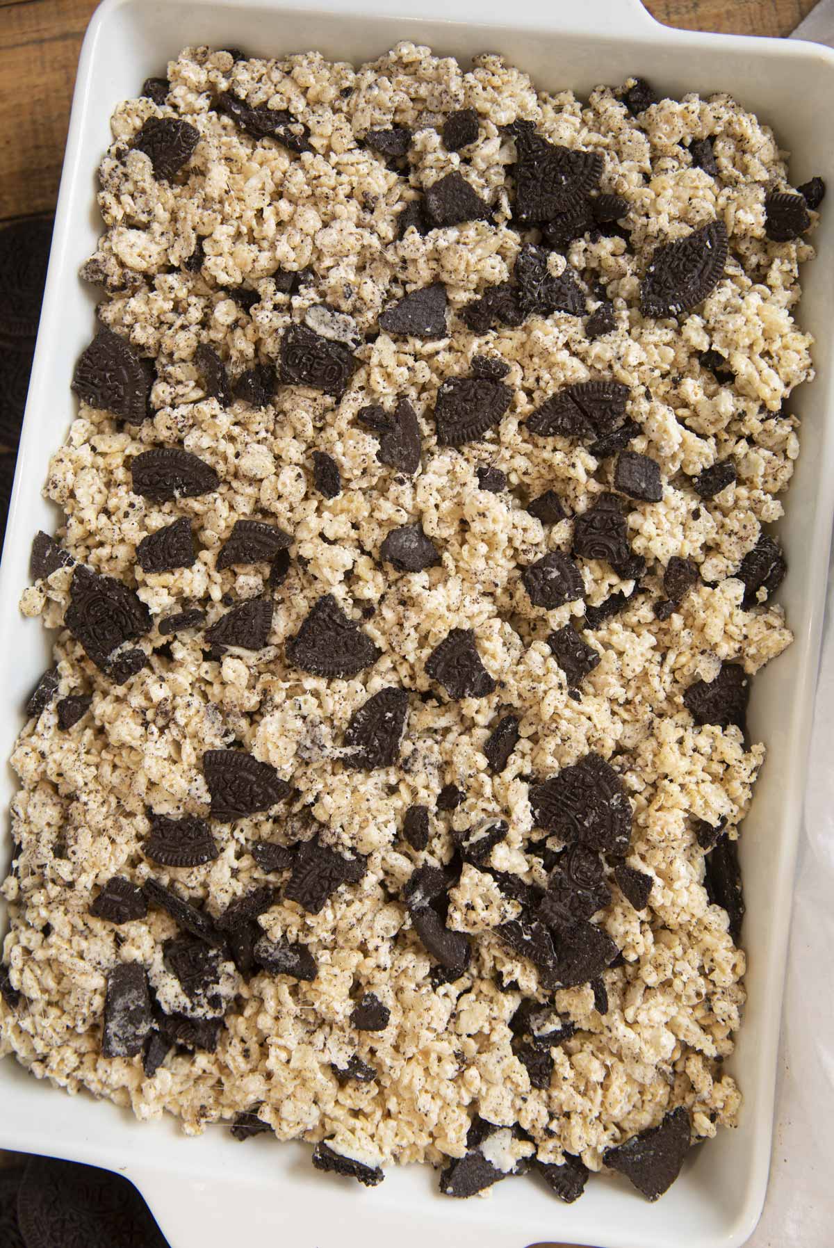 Oreo Rice Krispies Treats Recipe Dinner, then Dessert