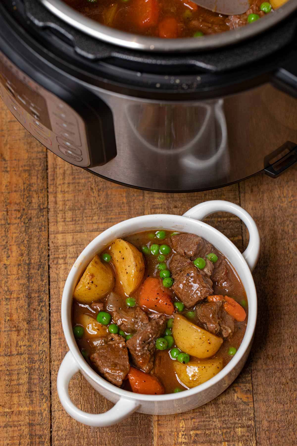 Instant Pot Beef Stew Recipe Dinner, then Dessert