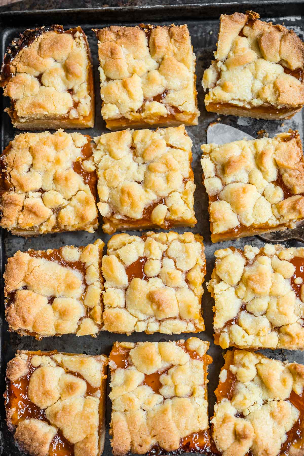Apricot Shortbread Bars Recipe Dinner, then Dessert