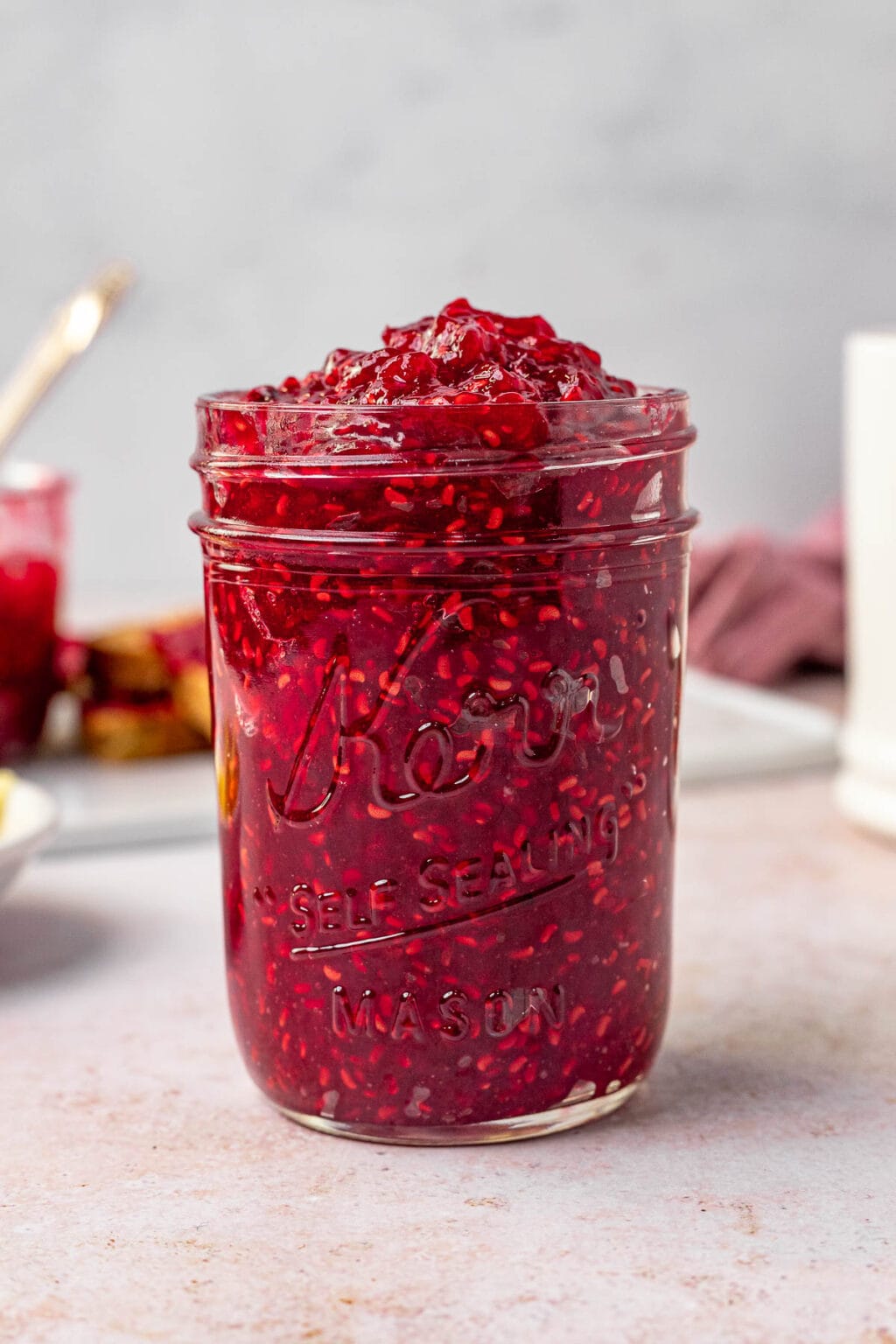 Easy Raspberry Jam (No Pectin!) Recipe Dinner, then Dessert