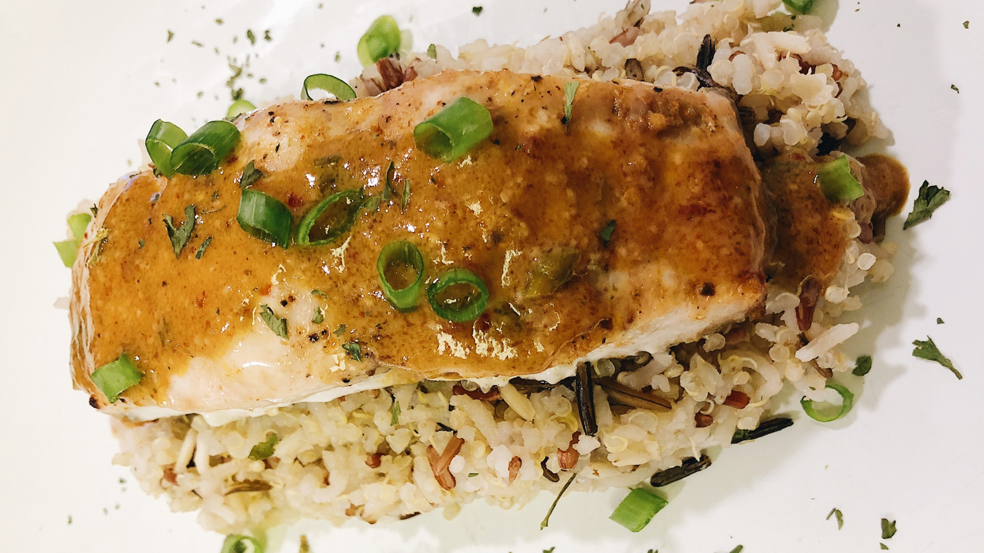 Fresh Mahimahi Made In This Thai Coconut Curry Sauce