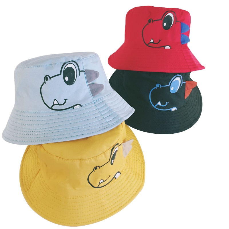 Bucket Hat with dinosaur pattern (infants 624 months)