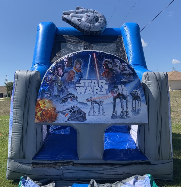 Star Wars Obstacle Course Bounce House Rental Cape Coral SWFL