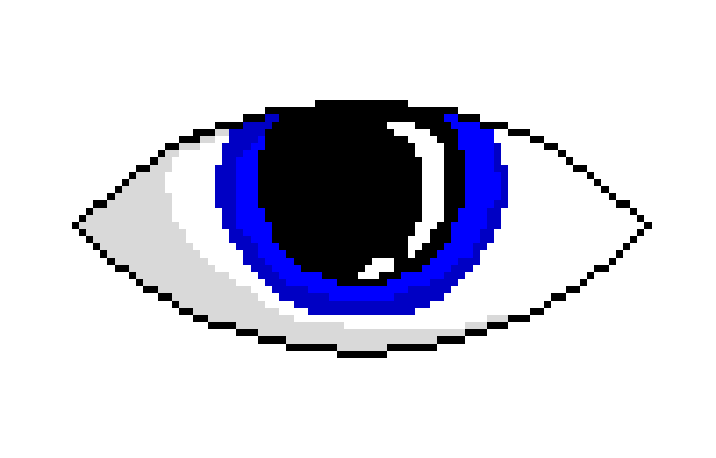 Eye pixel art