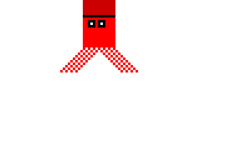 Squid pixel art