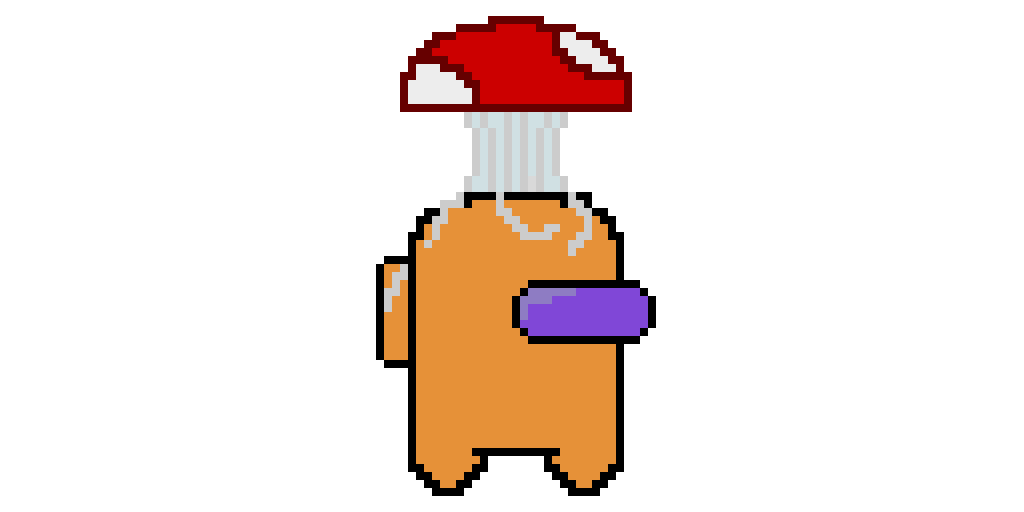 Fungus among us pixel art