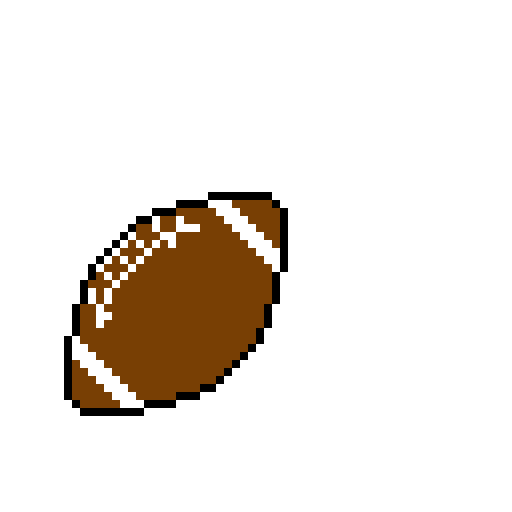 Football yeah pixel art