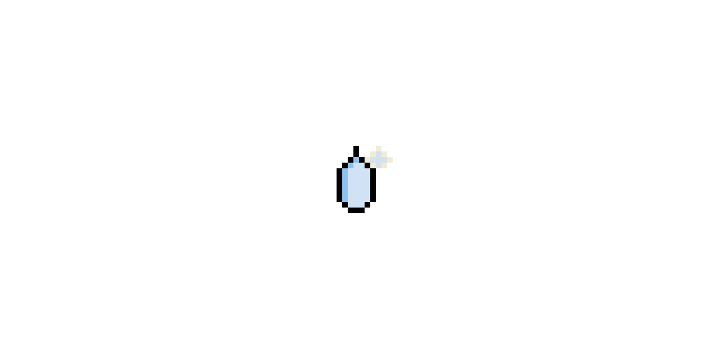Water drop pixel art