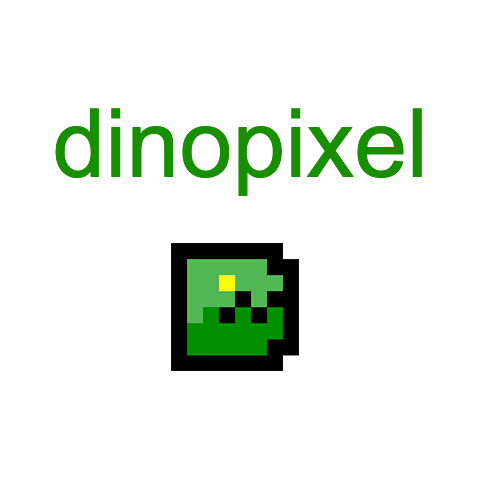 Minecraft chicken head pixel art