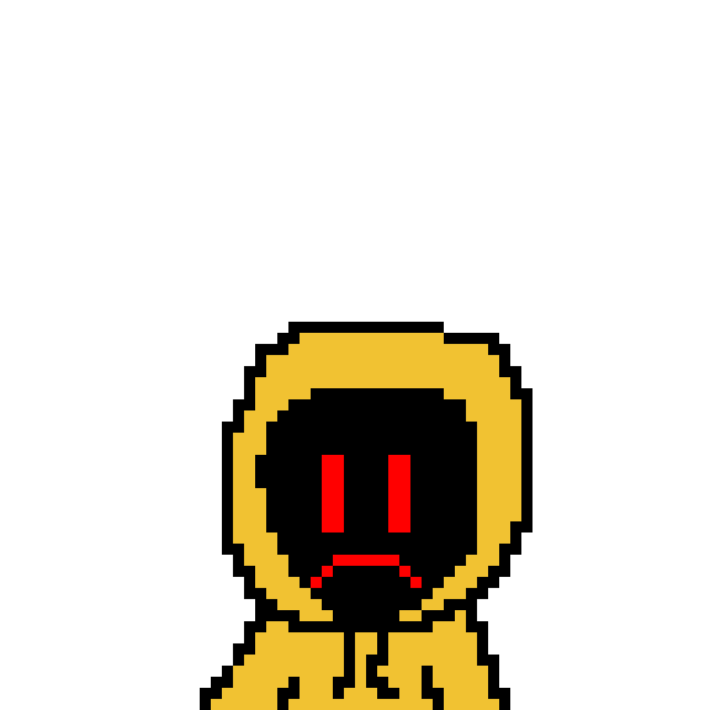 Hoodie creepypasta contest pixel art