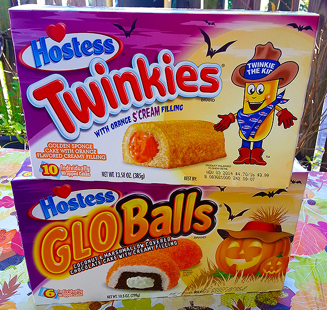 Hostess Cakes for Halloween! Dinosaur Dracula!