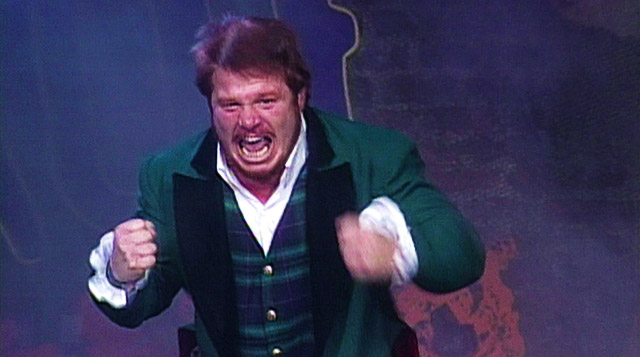 Mythological Creatures in ProWrestling! Dinosaur Dracula!