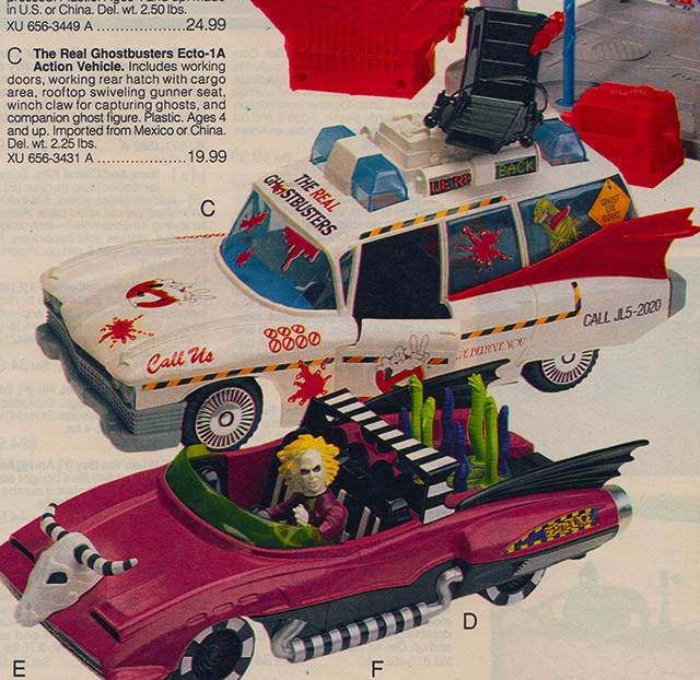 Toys from the 1990 JCPenney Catalog! Dinosaur Dracula!