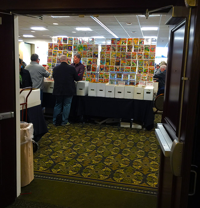 Comic Book Show at a NJ Holiday Inn. Dinosaur Dracula!