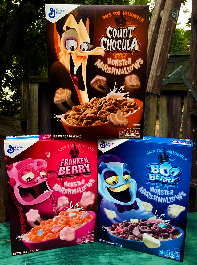 The 2017 General Mills Monster Cereals! Dinosaur Dracula!