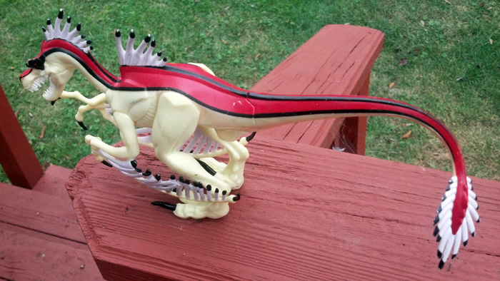 jurassic park chaos effect velocirapteryx