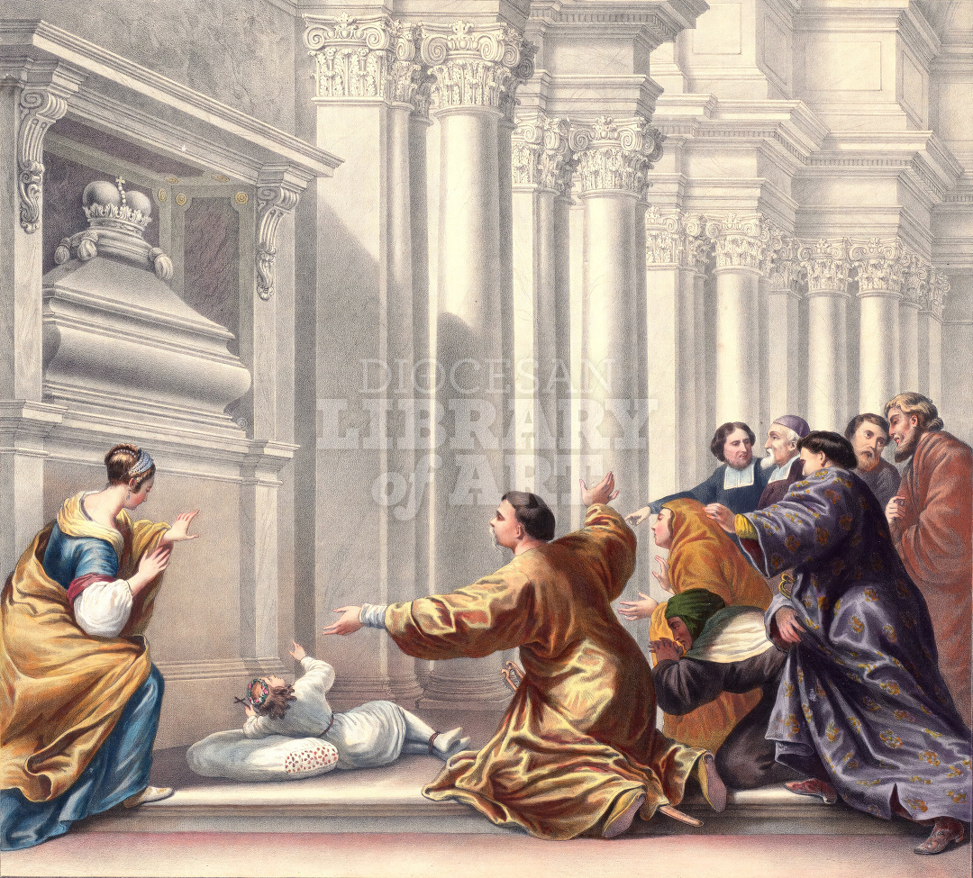 Diocesan Library of Art Miracle of Resurrecting a Girls at the Tomb