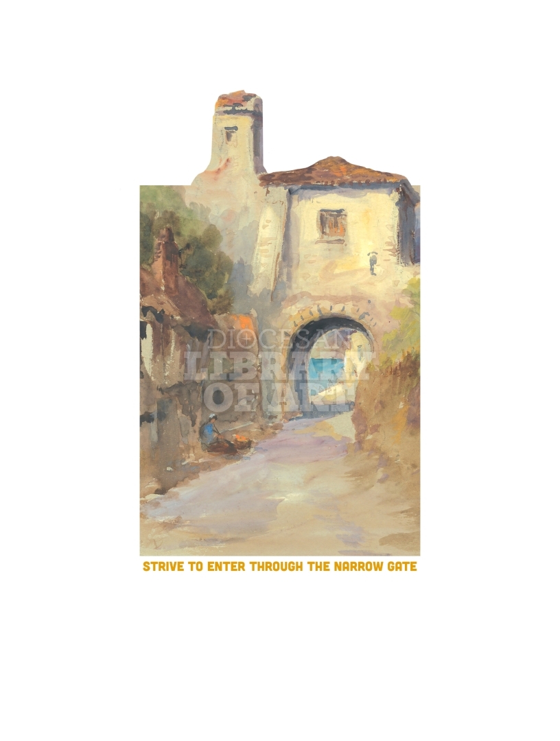 Diocesan Library of Art Narrow Gate Framed Cover