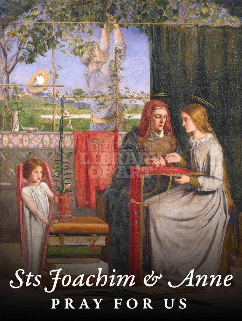 Diocesan Library of Art Saints Joachim And Anne Full Page