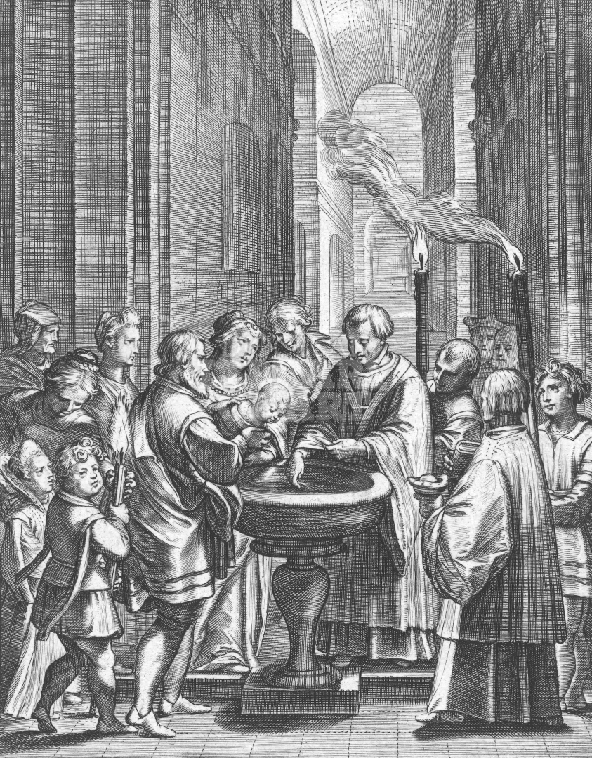 Diocesan Library of Art Baptism Of Saint Dominic